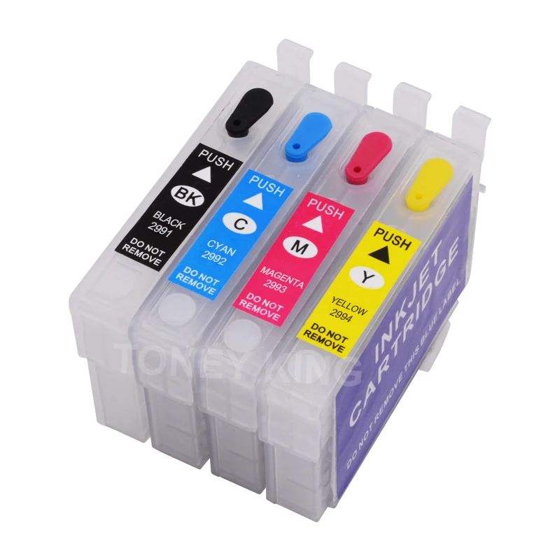 Toney King T2991 многоразовый картридж с чернилами для Epson бытовая техника 332 335 432 435