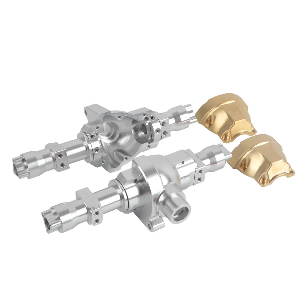 

Aluminum Alloy Portal Center Axle Gearbox Housing Differential Cover Set for Gen8 Scout II Redcat Racing Car RER11339 RER11346