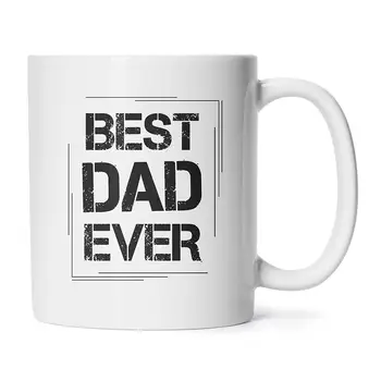 

Father's Day Mugs Birthday Presents. Gifts For Daddy To Be Best Dad Ever Coffee Cups 11 Oz