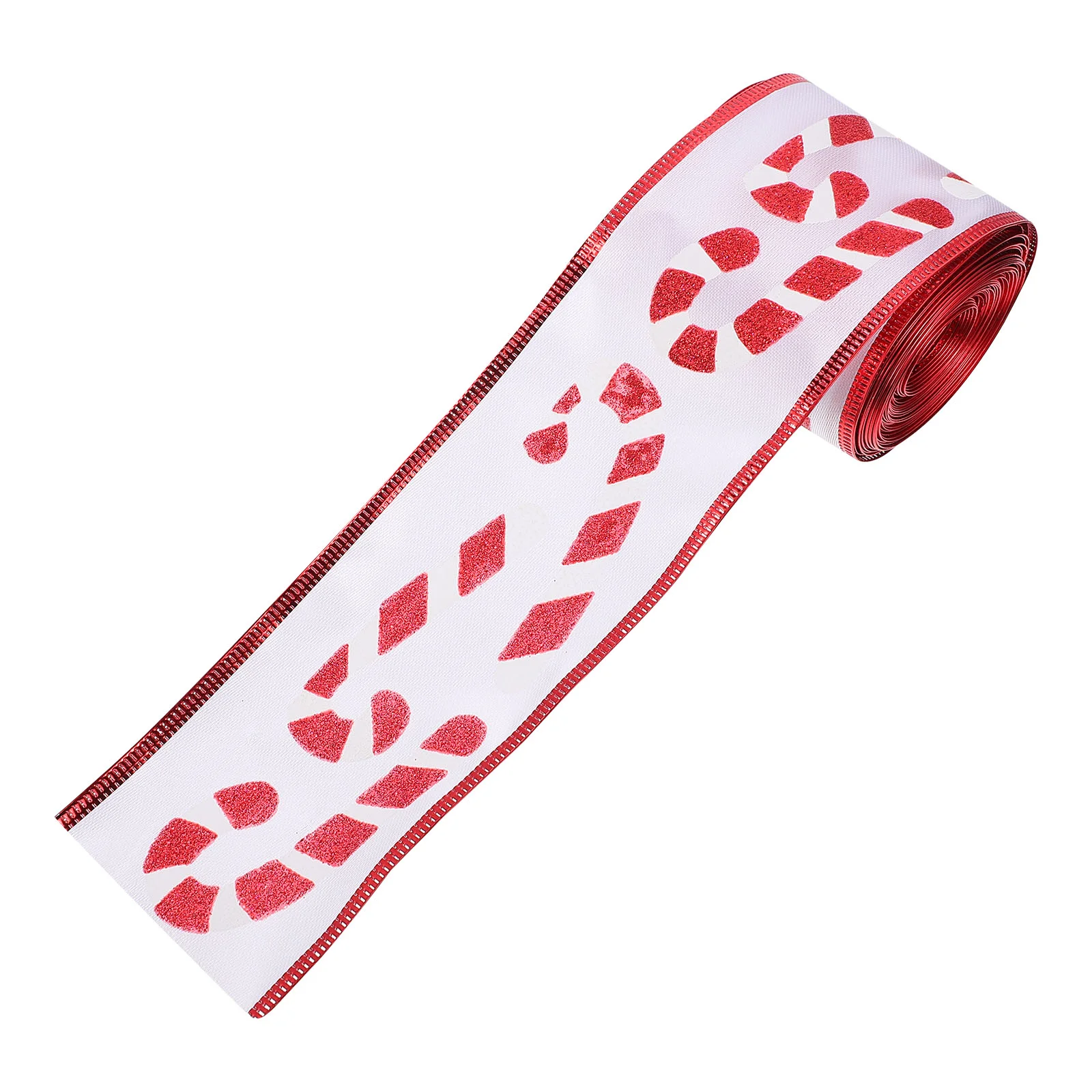 1Roll Christmas Themed Gift Wrapping Ribbon and Ribbons for Decoration | Дом и сад
