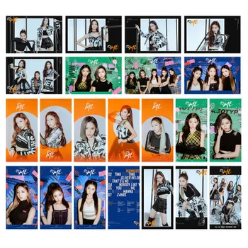 

K-pop ITZY WANNABE Album Photocard Photo Card Lomo Cards Paper poster Photocard Card Stationery Set Fans Gift Collection