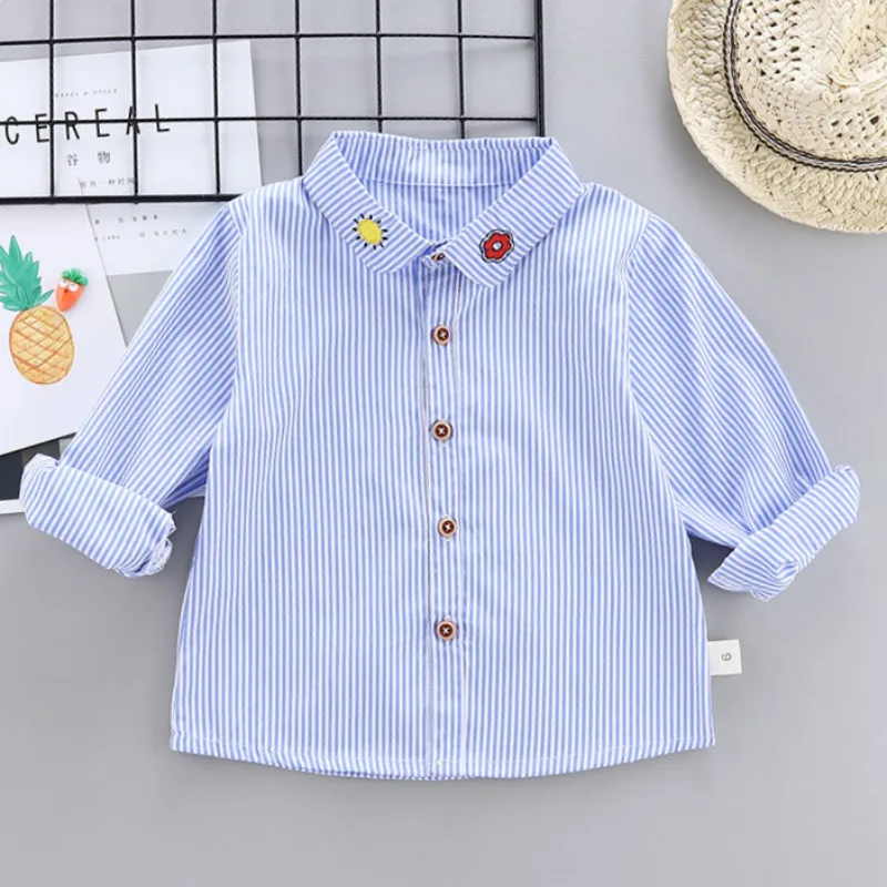 

2019 new baby boys shirt fashion long sleeve shirt cotton plaid shirt spring red shirt quality boys shirts