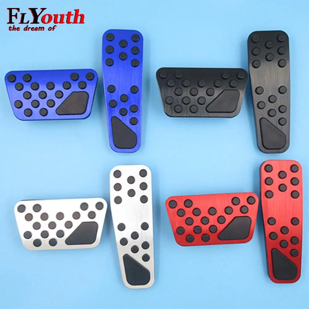 Aluminum Alloy Pedals Cover For Dodge Challenger Charger Chrysler 300