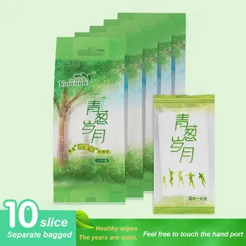 

Antibactery Wet Wipe Tissue Decimation Disposable Portable Care 5packs Convenient durable practical Home Protection