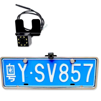 

Car Rear View Camera EU European License Plate Frame Waterproof Night Vision Reverse Backup Camera 4 Or 8 12 LED light