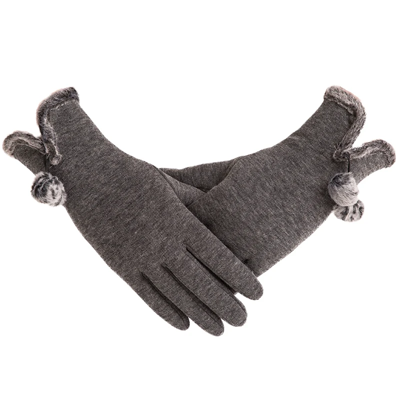 Новое поступление, элегантные женские зимние перчатки, толстые теплые варежки на шнурке, женские перчатки и варежки