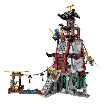 

New Ninja The Lighthouse Siege Model Building Blocks Educational Toys For Children Gifts Compatible With Bela 10528 815pcs
