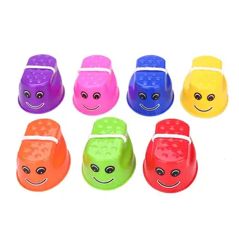 

1Pcs Smile Face Kids Balance Training Equipment Toy Walk Stilt Jump Fun Outdoor