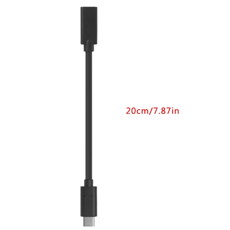 USB 3,1 type C Мужской и женский разъем удлинитель Кабель-адаптер для Macbook Pro