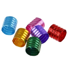 100 шт./упак. 6 цветов инструмент для укладки волос Регулируемый волос бусины дреды бусины Кольца Наращивание волос манжеты клип Ссылки Кольца трубки