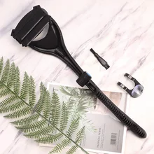 Для мужчин за Размеры Два лезвие Бритва для волос триммер средства ухода за кожей ног бритвы ложки с длинной ручкой, съемные бритвы для волос