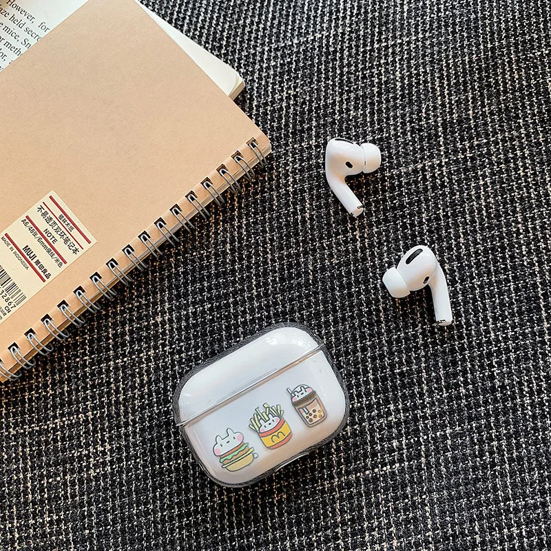 2 Милый мультяшный медведь, беспроводной Чехол для наушников для Apple AirPods Pro PC, жесткий зарядный чехол для наушников Airpods 3, защитный чехол - Цвет: 2