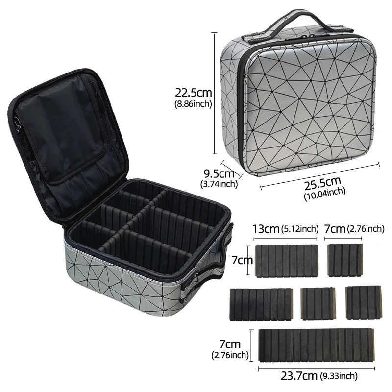 Silver PU Leather