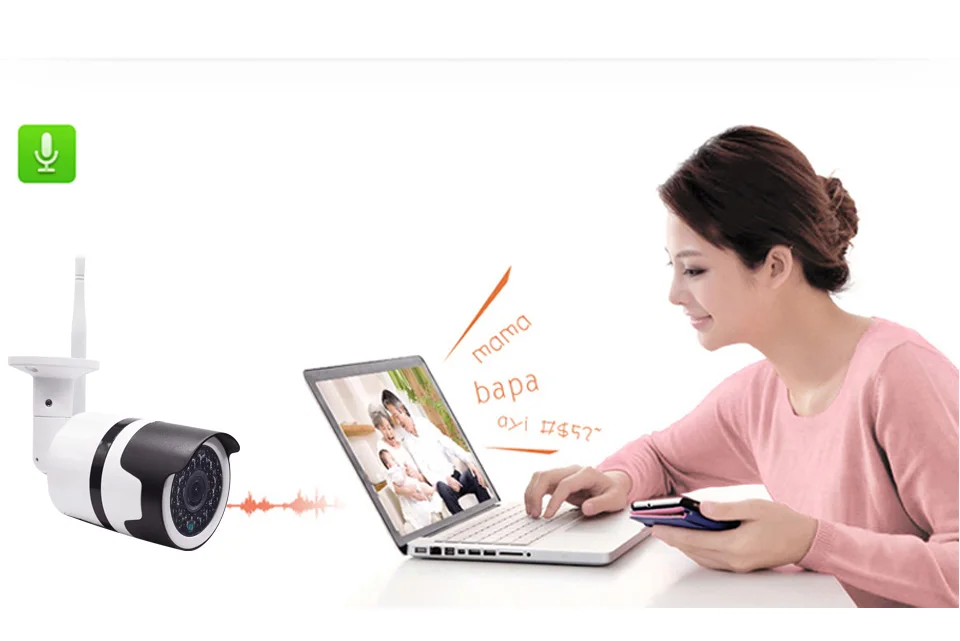 Heanworld HD WiFi камера 5.0MP наружная ip-камера Беспроводная Водонепроницаемая Камера Безопасности камера видеонаблюдения камера sd слот