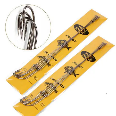 String hook 5pic/pack Fishinghook Barbed Hook Carbon steel Wire hook 26cm*2cm Fishing Takcle Boat Fishing hook Free shipping - Цвет: Белый