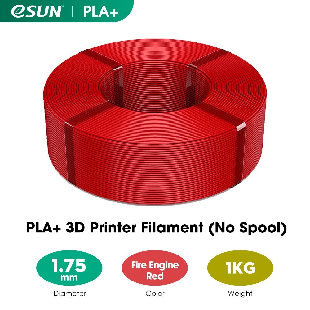 eSUN 3D Filament Reusable Spool Refill Transparent 3D Printing Removable Filament Spool For 1KG PLA PETG Spooless Refilament abs pla petg 3D Printing Materials