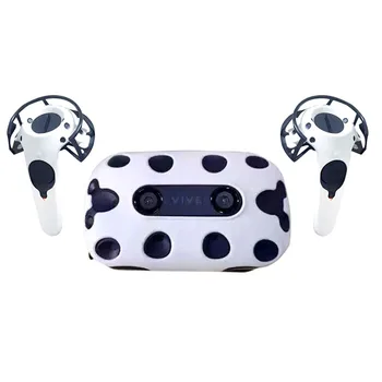 

HTC VIVE Pro Eco-friendly elastic silicone sleeve 5 piece set Non-slip cushion protective cover