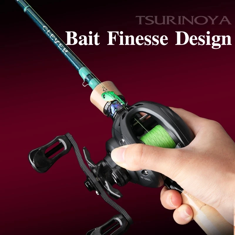 Tsurinoya GENIUS 135g Ultralight BFS FINESSE Baitcasting Reel 8.0:1/6. –  Pro Tackle World