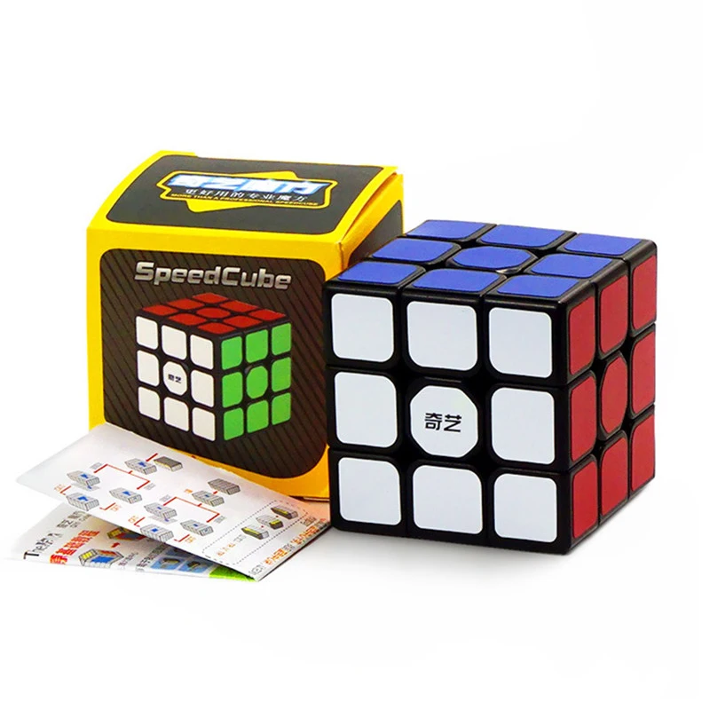 QiYi Warrior S 3x3 Magic Speed Cube Stickerless Professional Fidget Toys  Qiyi Warrior W Jelly Cubo Magico Puzzle - AliExpress