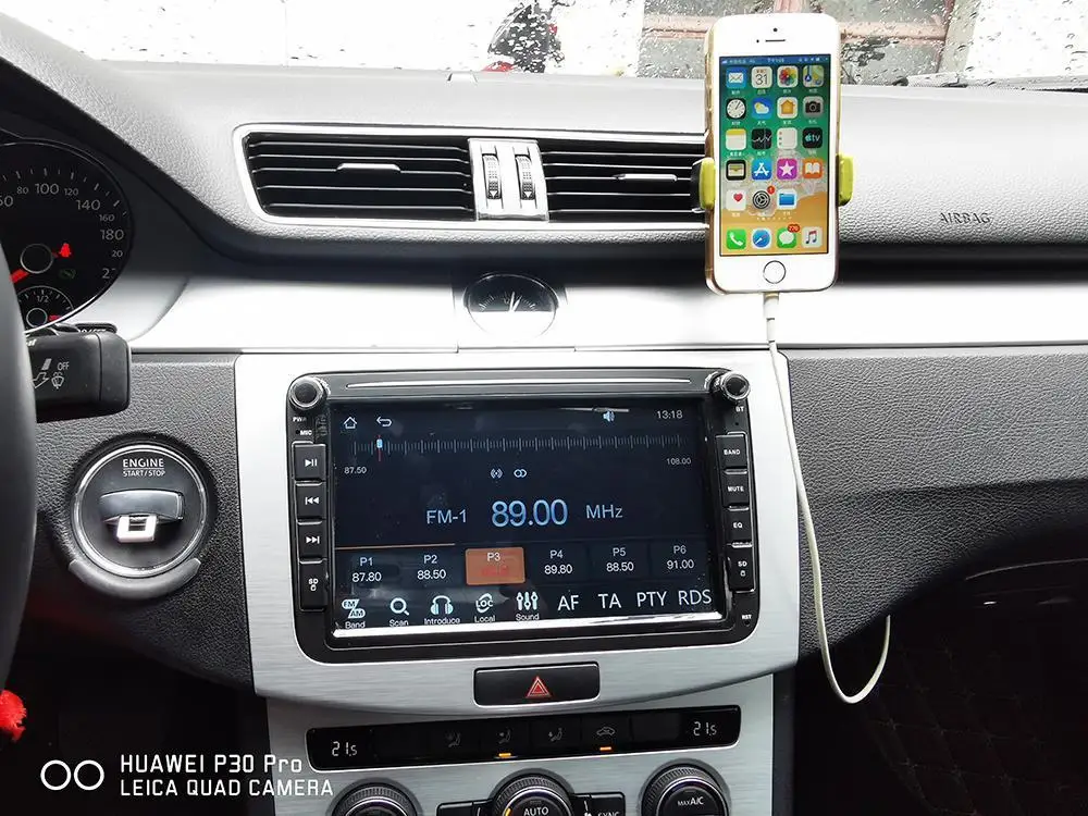 ЕС " 2 Din dvd-плеер автомобиля радио для Volkswagen POLO PASSAT TOURAN Golf 5 Android авто и Carplay