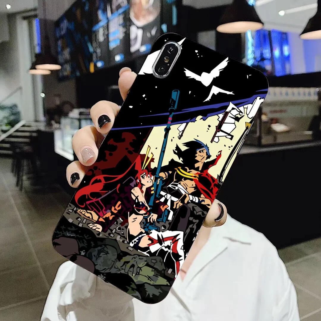 Silicone Skin Cover Tengen Toppa Gurren Lagann For Huawei Nova 2 3 2i 3i Y6 Y7 Y9 Prime Pro GR3 GR5 2017 2018 2019 Y5II Y6II | Мобильные