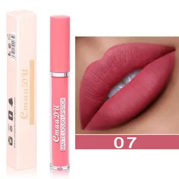 

1PC Sexy Matte Velvet Makeup Lipstick Long Lasting Waterproof Lip Beauty Cosmetic Nonstick Cup Fashion Liquid Lip Gloss TSLM2
