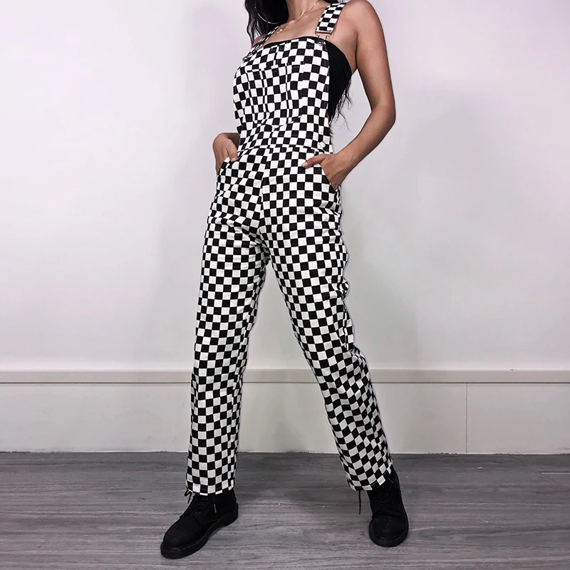 Новинка весна осень 2018 модные женские узкие брюки в клетку европейском и
