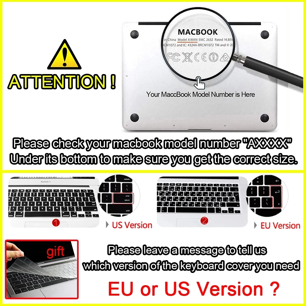 Mtt Personalizado Laptop Case para Macbook Pro 13 14 15 16 Polegadas Capa Dura para Macbook Air 13 13.6 m1 m2 Chip A2337 A2338 A2681 2023 - Imagem 2