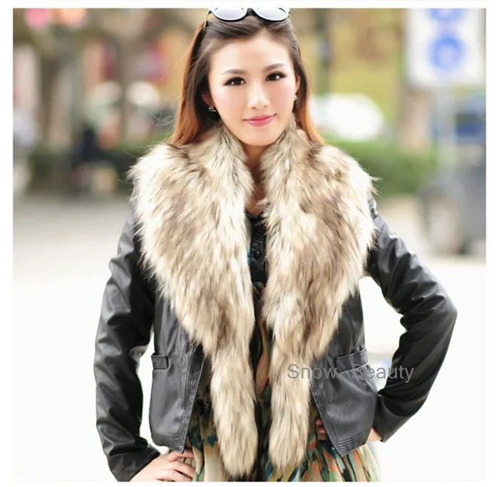 fake fur fox fur collar (2)