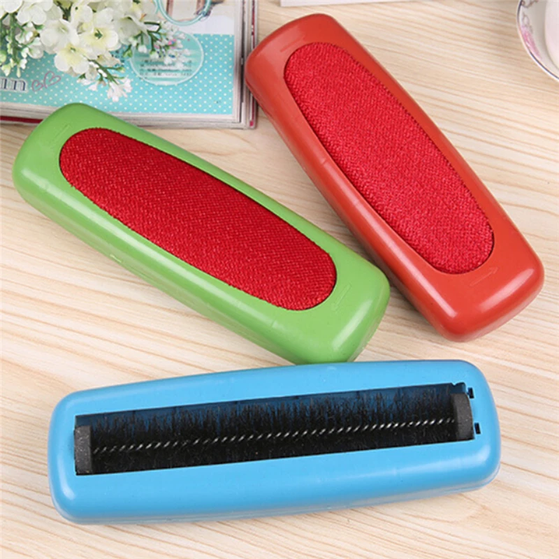 1Pc Hot Sweeper Carpet Table Single Dust Brush Dirt Crumb Collector Cleaner Roller Tools Random Color