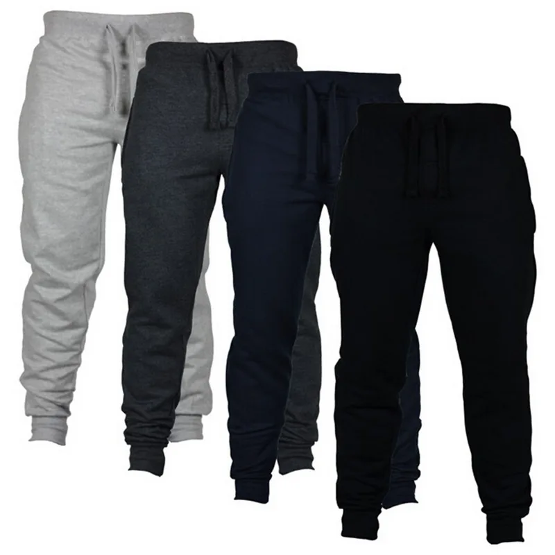 Новые мужские модные зимние теплые флисовые прямые брюки свободные тонкие хип-хоп повседневные штаны однотонные повседневные спортивные брюки