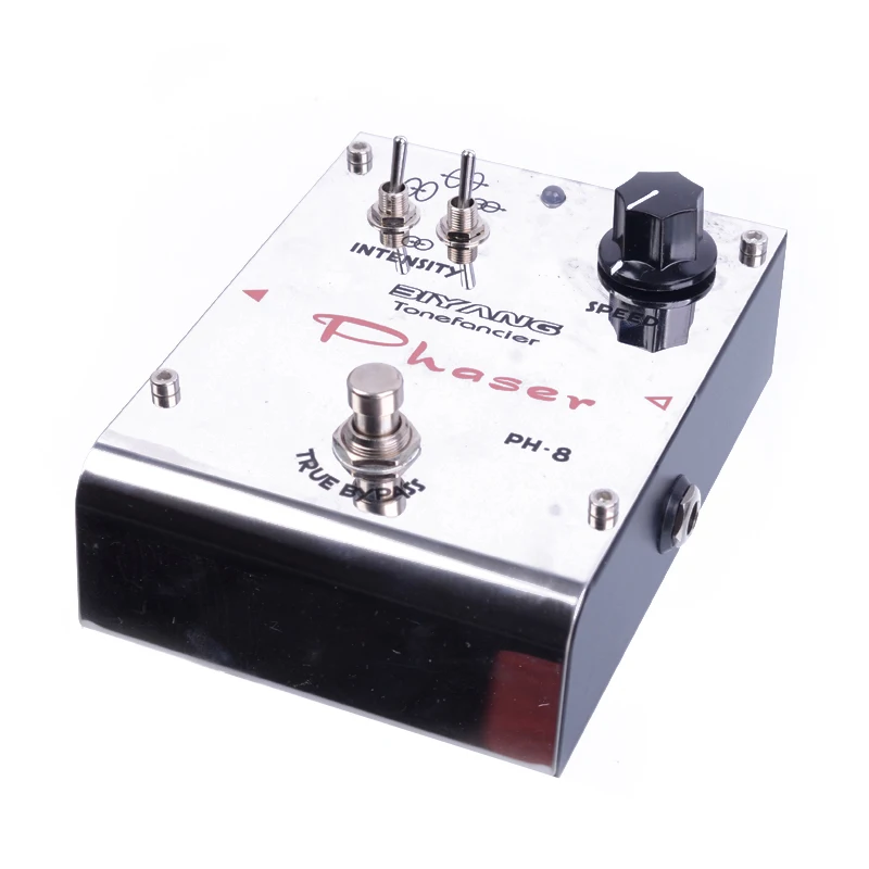 

Biyang Tonefancier Ph-8 Phase Effect Guitar Pedal True Bypass with Gold Pedal Connector