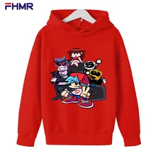 vetement enfant garcon Sweat à capuche pour garçon et fille, haut de dessin animé pour enfant, motif du vendredi soir, dessin animé, chanteur bleu, jeu amusant
