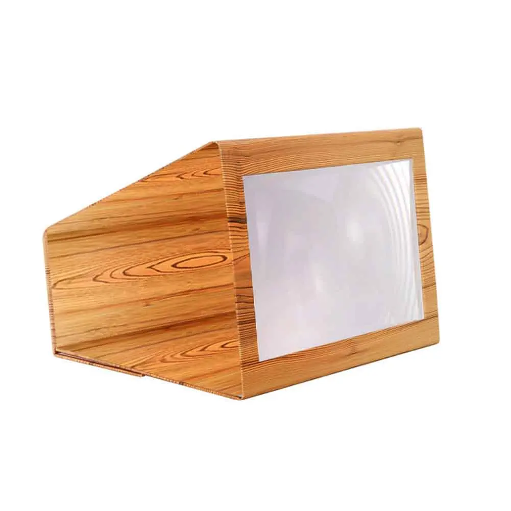 3D 12inch Stand Portable HD Video Amplifier Mobile Phone Leisure Travel Screen Magnifier Composite Plate Foldable Christmas Gift