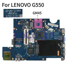 Материнская плата KoCoQin для ноутбука LENOVO Ideapad G550 GM45 материнская KIWA7