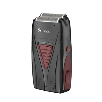 

SURKER Men Face Care Cleaning Dry Dual Foil Razor Electric Shaver Cordless Reciprocating Multifunction Rechargeable Floating
