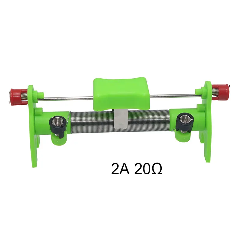  1 pcs Sliding Rheostat 2A20Ω Physical Electrical Laboratory Equipment Adjustable Resistance Teachin - 4000229411149