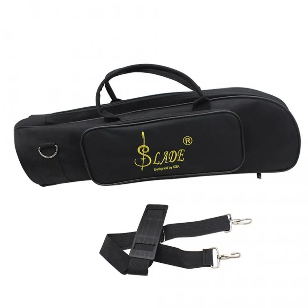 Bolsa de Trompete Bolsa de Nylon Macia de Algodão com Zíper Slade Profissional Duplo Durável Design 3 Cores Opcionais Elegantes Simples - Image 4