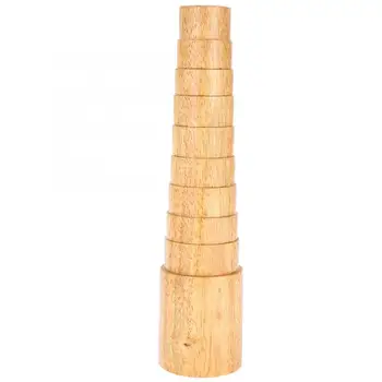 

epoxy resin Jewelry Deformation Repair Tool Round Wooden Step Bangle Mandrel Sizer Adjust Bracelet Adjuster epoxy resin for