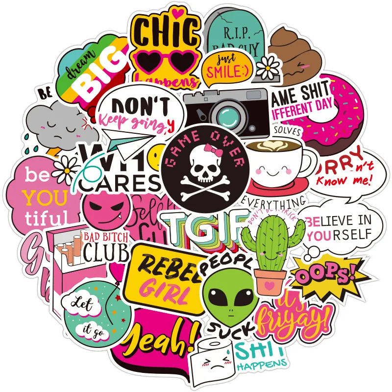 hydro flask stickers blue aesthetic