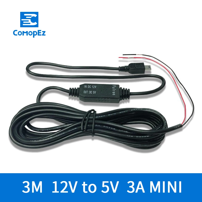 DC-DC автомобиля Мощность от 12 В до 5 В пост 3A 15 Вт модуля преобразователя Micro USB для ступенчатого понижения Мощность Выход адаптер медленном огне автоматической защиты