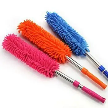 

360 Degree Chenille Car Brake Brush Car Dust Brush Car Home Dual-Use Wax Sweep Retractable Cleaning Brush