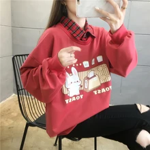 

2021 real shot autumn loose thin casual long-sleeved women's shirt plaid collar women's T-shirt