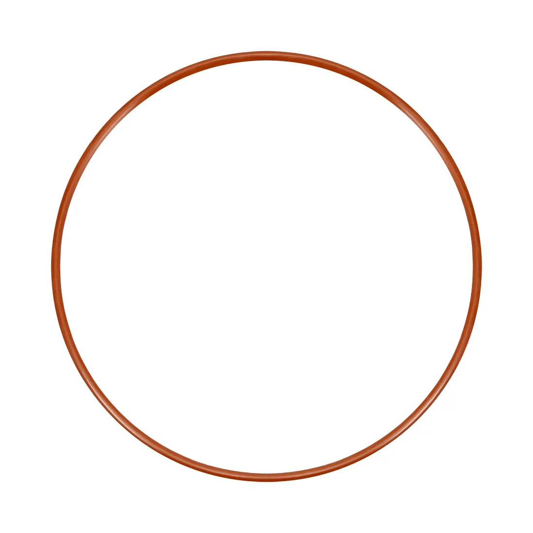 

uxcell 10PCS Silicone O-Rings 45mm-65mm Outside Diameter Seal Rings Sealing Gasket Red for Mechanical Sealing Boiler