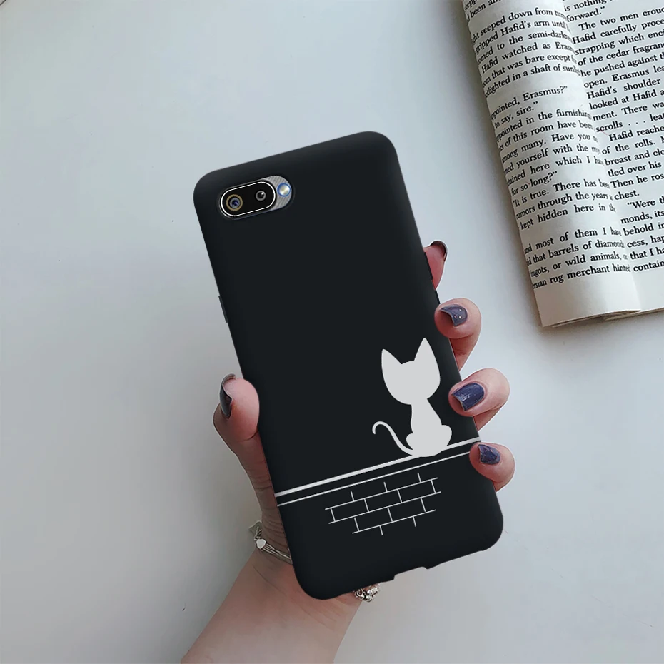 For OPPO A1K Phone Case Cute Cartoon Painted Cover Silicone Soft Coque For OPPO A1K RMX1941 A1K A1 k CPH1923 Funda OPPOA1K 6.1" phone pouches