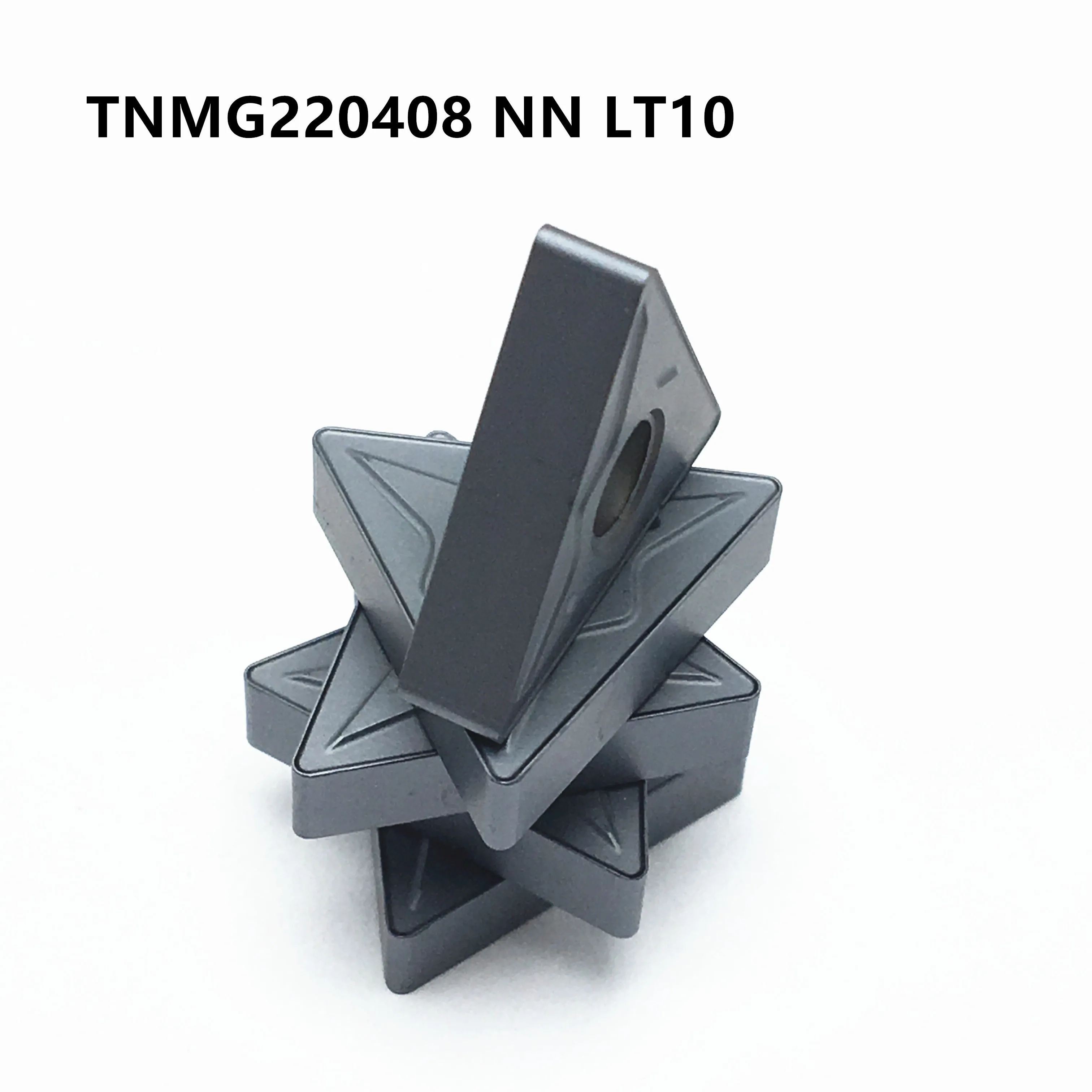 Новая карбидная вставка TNMG220404/08 NN LT10 Высококачественная цилиндрическая токарная пластина с ЧПУ детали токарного станка токарные инструменты