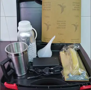 

Plastic suitcase blue headlights liquid Headlamp Coatings headlight restoration kit car headlight polish