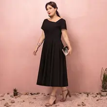 Элегантное платье для выпускного вечера с v-образным вырезом без спинки, черные вечерние платья длиной до середины икры, вечерние платья на заказ