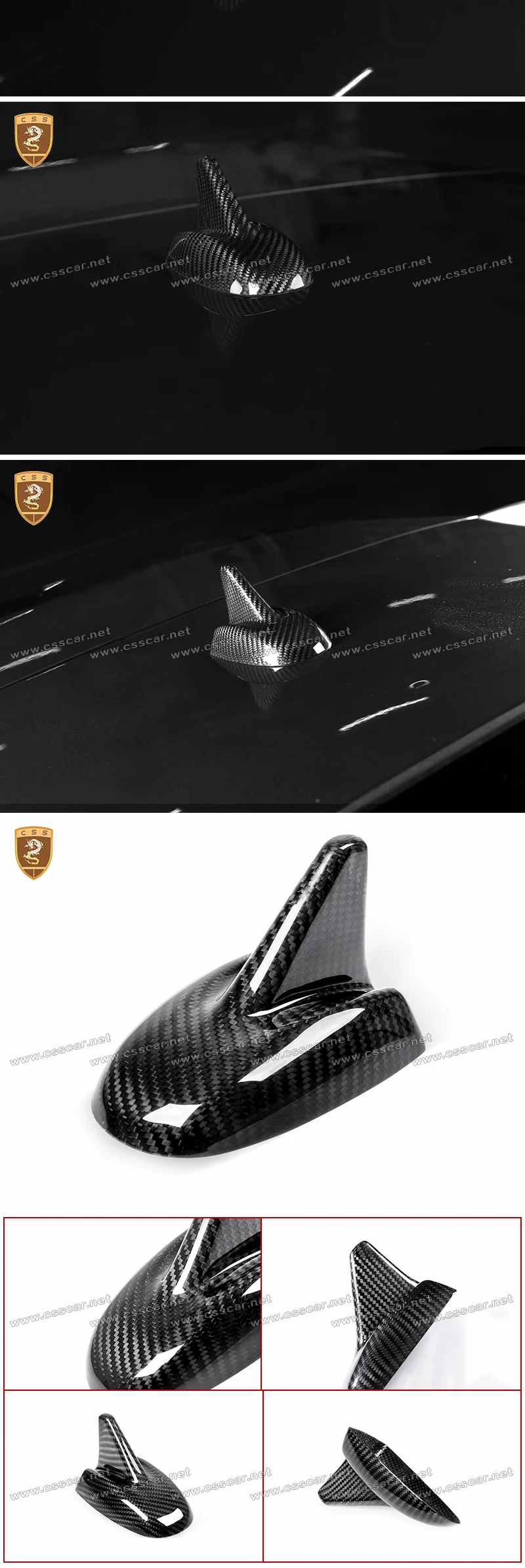 Углеродное волокно плавник акулы радио крыша антенна крышка отделка Подходит для Maserati Levante автомобиля Стайлинг автомобилей Аксессуары