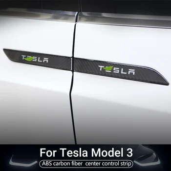 

Tesla Model 3 Carbon Fiber Car Door Handel Body Protector Sticker Decal Wrap for Tesla Model Y -2020 Model3 Car Handle Cover